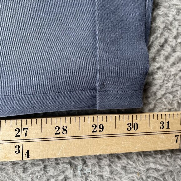 VTG Orvis Dress Pants Mens 38x30 Blue Formal Office Preppy Pleated - Picture 4 of 8